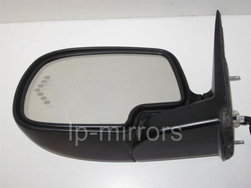 03-06 silverado suburban sierra tahoe yukon signal mirror driver textured nh