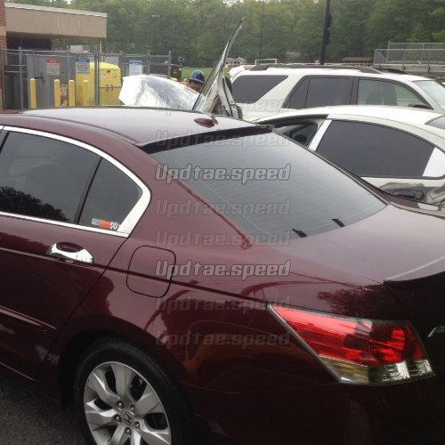 Honda accord sedan rear wing oe type trunk + rs roof spoiler 08 - 12 #nh737m ◙