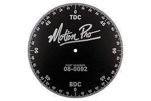 New motion pro degree wheel, aluminum, .052 in. and 6 3/4 in.