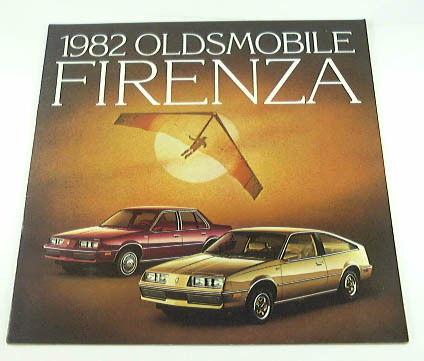 1982 82 oldsmobile firenza brochure