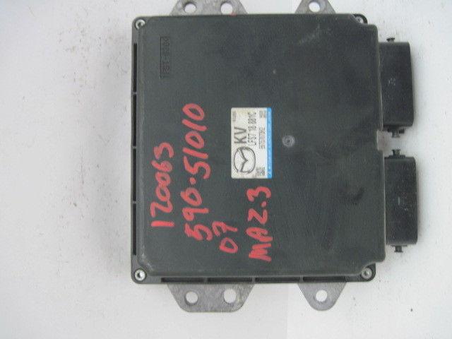 Ecu ecm computer mazda 3 2007 07 2.0l auto lfs7 18 881c 547103