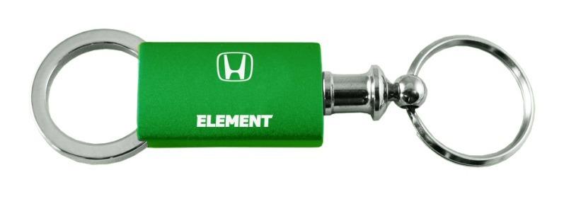 Honda element green valet metal key chain ring tag key fob logo lanyard