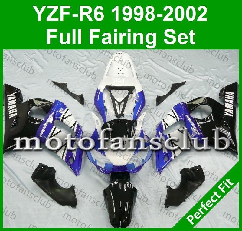 Fit yamaha yzf r6 98 99 00 01 02 yzfr6 1998 1999 2000 2001 2002 fairing #07 c