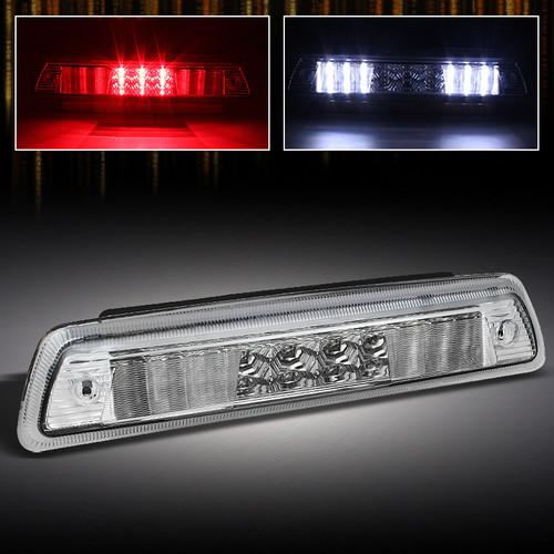 09-12 f150 f-150 pickup trunk chrome clear full led 3rd third brake cargo light