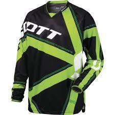  scott mx / motocross jersey  350 grid locke,green ,size large,msrp $45.00