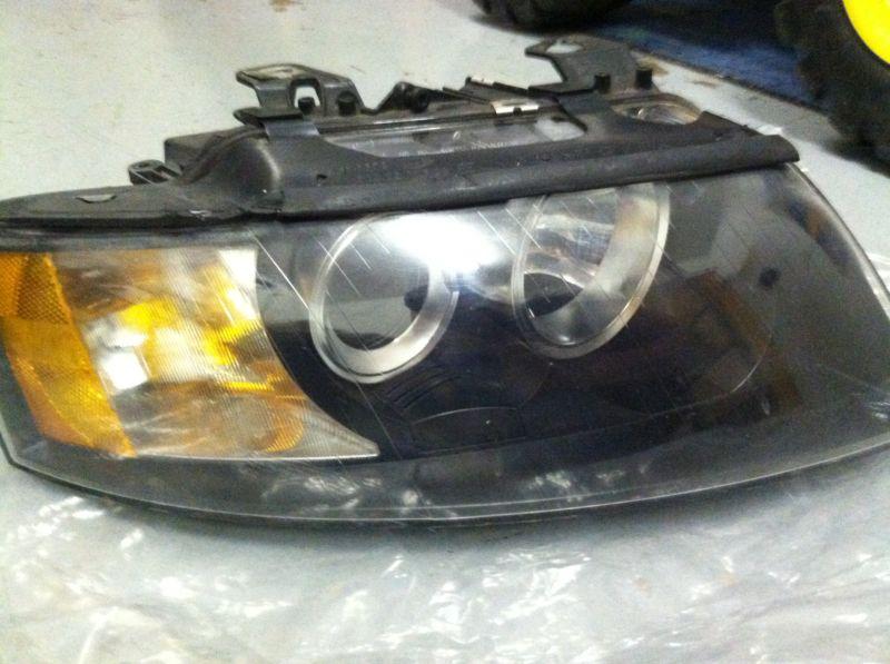 Headlight audi a4 03 04 05 06 convertible cabrio light hid xenon right oem