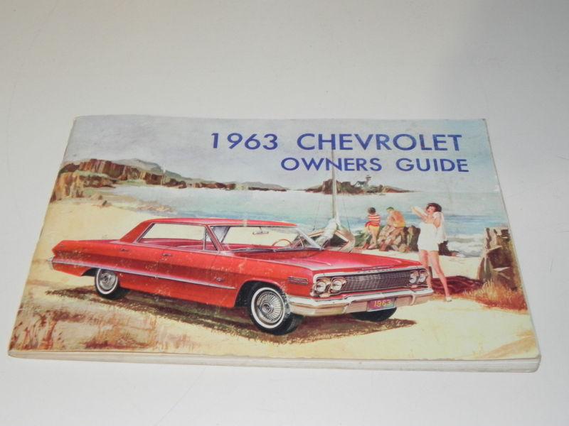 Vintage 1963 chevy owners guide