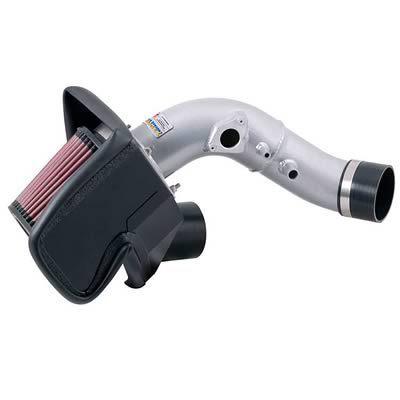 K&n air intake silver tube red filter for use on honda civic si 2.0l kit