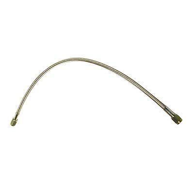 Wilwood brake line braided stainless steel -3 an hose straight ends 12.0" length