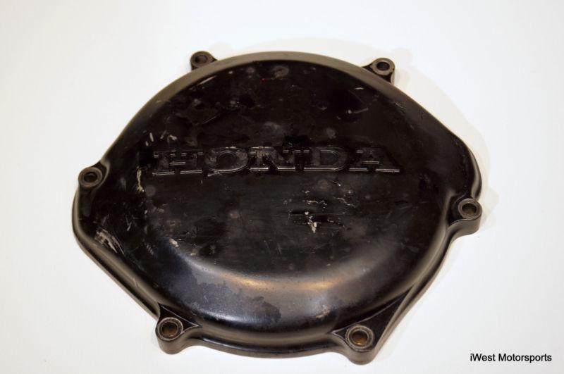 1991 honda cr500 cr 500 cr500r engine clutch service access cover #4