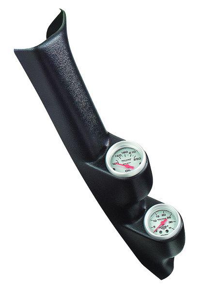 Auto meter 22808 gauge works dual pillar for 03-05 nissan 350z