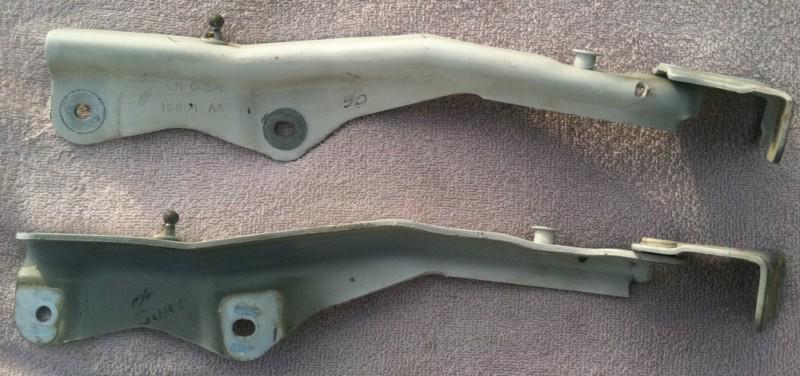 2005 2006 2007 ford super duty f250 f350 f450 f550 both oem hood hinges 