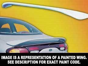 1998-99 dodge intrepid custom style rear spoiler 1630 brite platinum