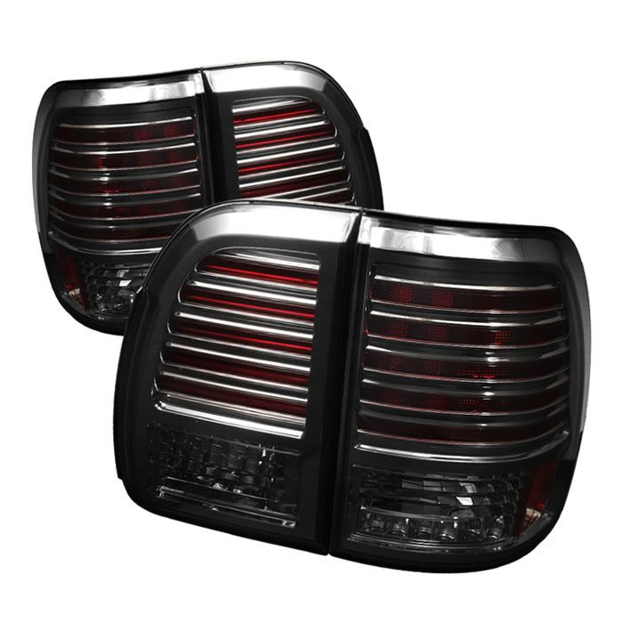 Spyder lexus lx470 98-02 led tail lights - smoke