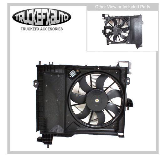 Chrysler new a/c ac condenser single fan assembly w/ motor ch3113105 52029175af