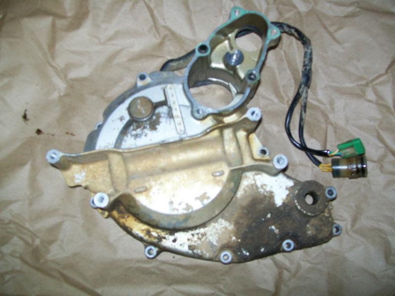 1991 honda trx 300 fourtrax 4x4 stator and side cover left engine cover