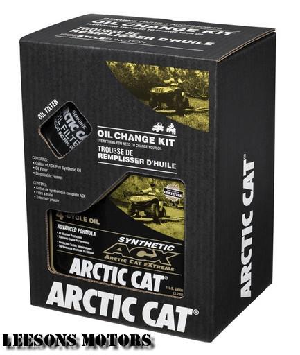 New artic cat atv prowler wildcat acx synthetic oil change kit 1436-440