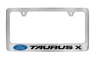 Ford genuine license frame factory custom accessory for taurus x style 1