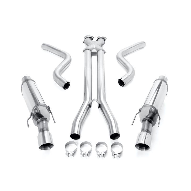 05-12 chevy corvette 7.0l z06 magnaflow 3" cat-back exhaust w/ tip 16670