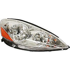 Toyota sienna 06-10 head lamp rh, assembly, w/o hid lamps, halogen type