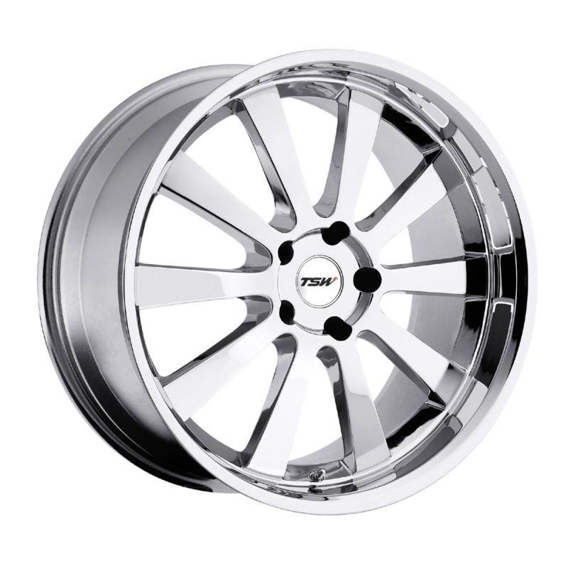 22x9 tsw londrina chrome wheel/rim(s) 5x112 5-112 22-9