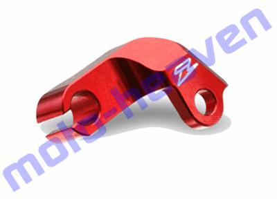 Zeta billet clutch cable guide honda crf450r 2009-2013 red crf450 (ze94-0141)