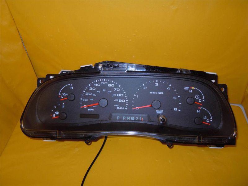 04 05 ford f150sd f350sd excursion speedometer instrument cluster dash 125,432