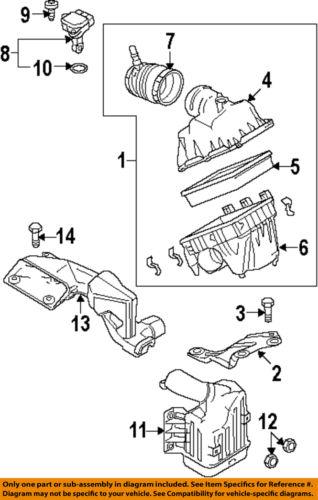 Mazda oem l51813z40a air filter