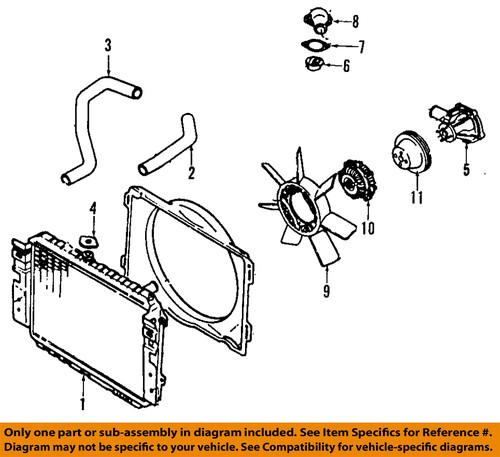 Mazda oem b62115173 engine coolant thermostat gasket