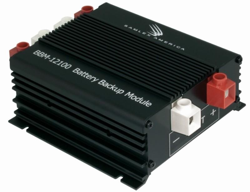 New samlex bbm-12100 battery backup module 100 amps any 12/24 volt power supply