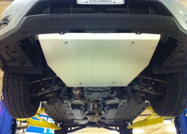 Caruso motorsports front skid plate for the 2013+ subaru xv crosstrek