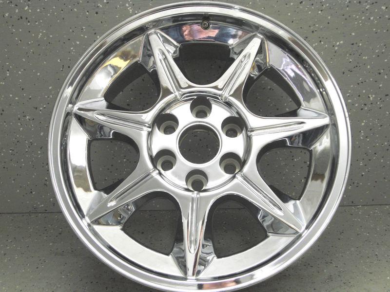 Factory oem escalade tahoe yukon silverado sierra 20" chrome wheel rim 