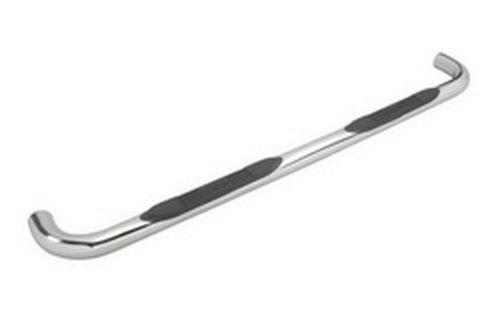 Westin 23-1430 e-series; 3 in. round step bar; cab length