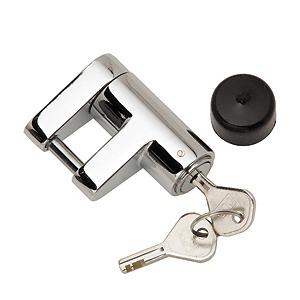 Brand new - fulton bulldog lifelong trailer chrome coupler lock - 580403