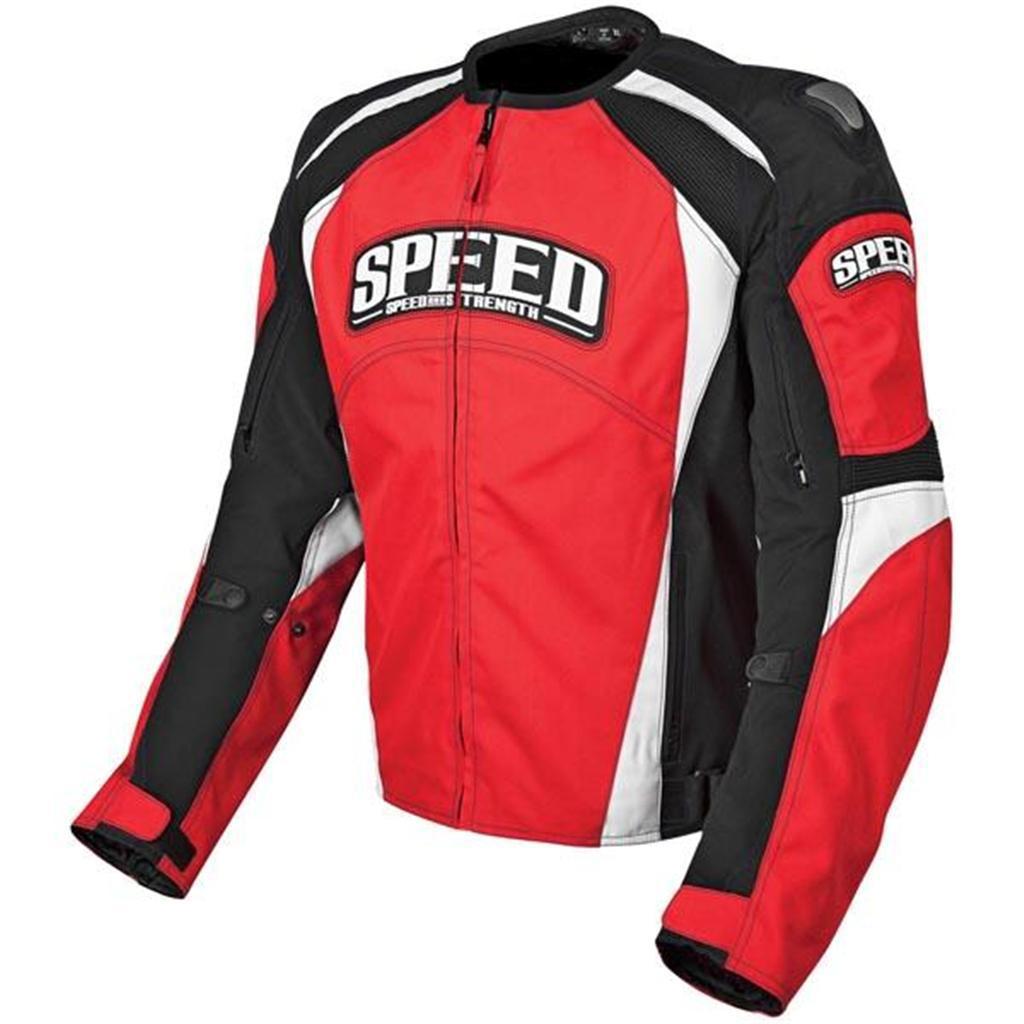 Speed and strength twist of fate 3.0 jacket red and black