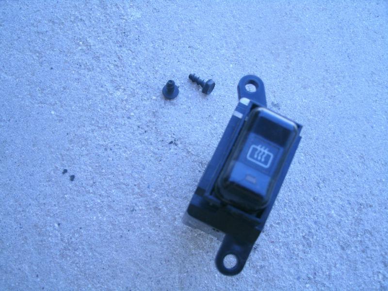 1982-1992 camaro defrost defogger switch - black / white