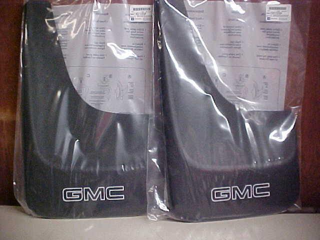 4  new  2010, 2011,2012, 2013 gmc mud flaps/splash guards--oem               