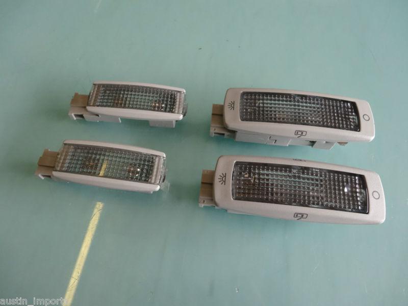 Mk4 vw gli gti gray interior cabin lights visor door factory oem good #51