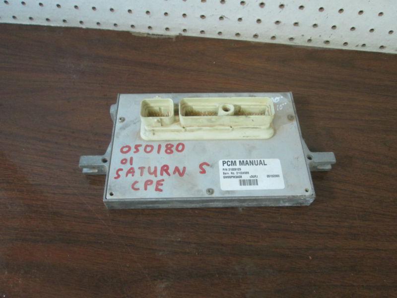 (bb2010) 01 02 saturn s series engine control module 21024985 