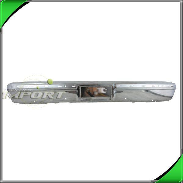 83-86 chevy gmc suburban blazer jimmy steel chrome front bumper impact face bar