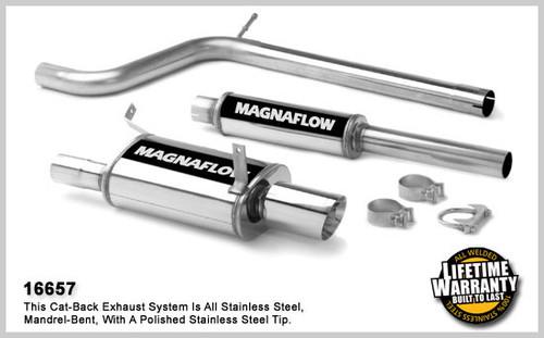 Magnaflow 16657 mitsubishi eclipse stainless cat-back system performance exhaust