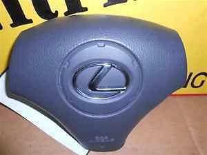 02-04 lexus es330 thru 5-04 gray drivers wheel airbag