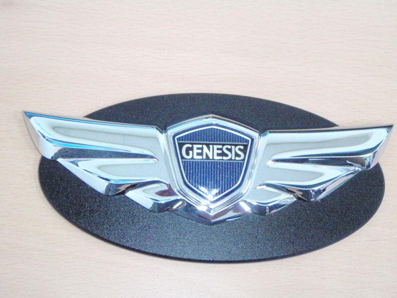 Front grille wing logo badge emblem 08 ~ 11 12 2013 2014+ hyundai genesis coupe 