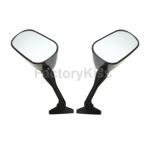 Gau motorcycle left right mirror for honda rc51/rvt 1000r 00-06 carbon