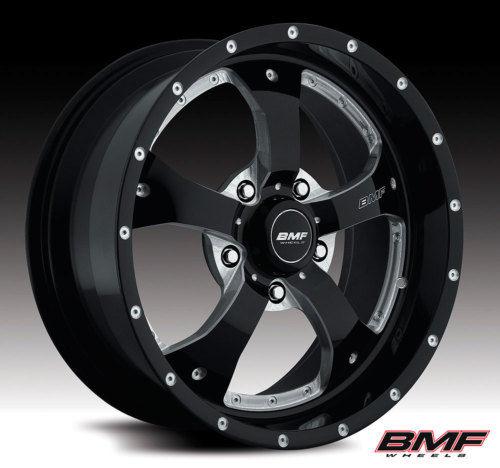 20" x 9" bmf novakane rims & 305/50/20 nitto terra grappler at wheels tires