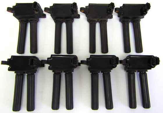 06-12 dodge ram 1500 5.7l set of 8 ignition coil oem