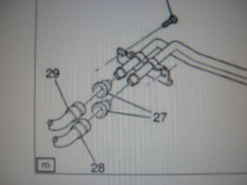 Gm nos sleeve ,aux heater inlet and outlet hose  rubber boots ,1 for each line