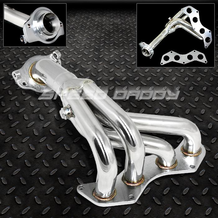 Stainless racing header manifold/exhaust 04-10 scion tc vvt-i 2.4l 4cyl 2az-fe