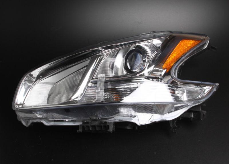 Oem 2009-2013 nissan maxima left / passenger side headlight assembly