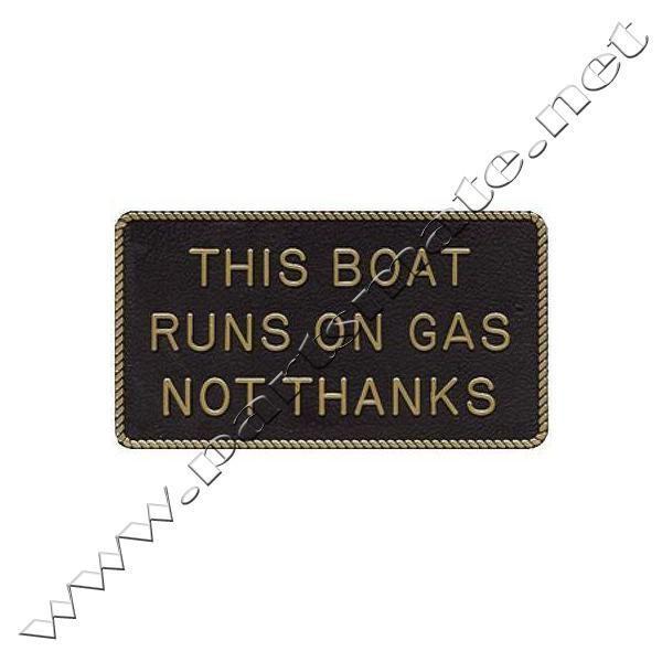 Bernard engraving fp067 fun plaque